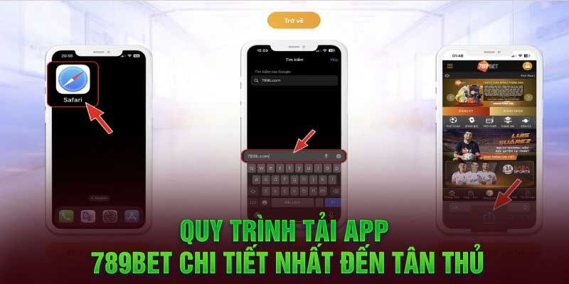 Các thao tác tải app 789Bet cực đơn giản cho tân binh