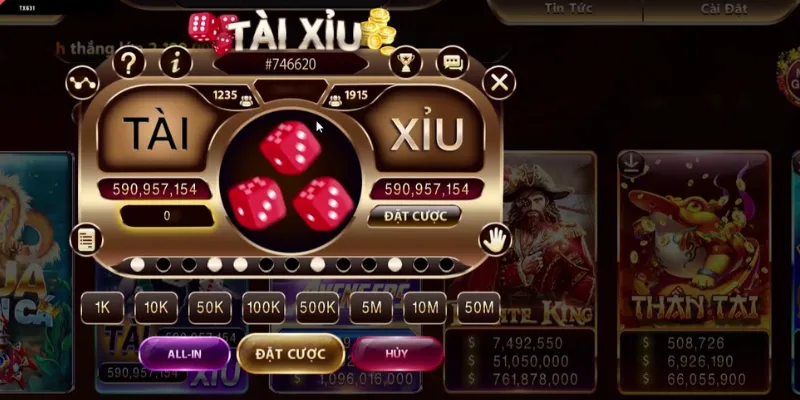 Nắm bắt các loại hình tài xỉu đổi thưởng tại 789Bet